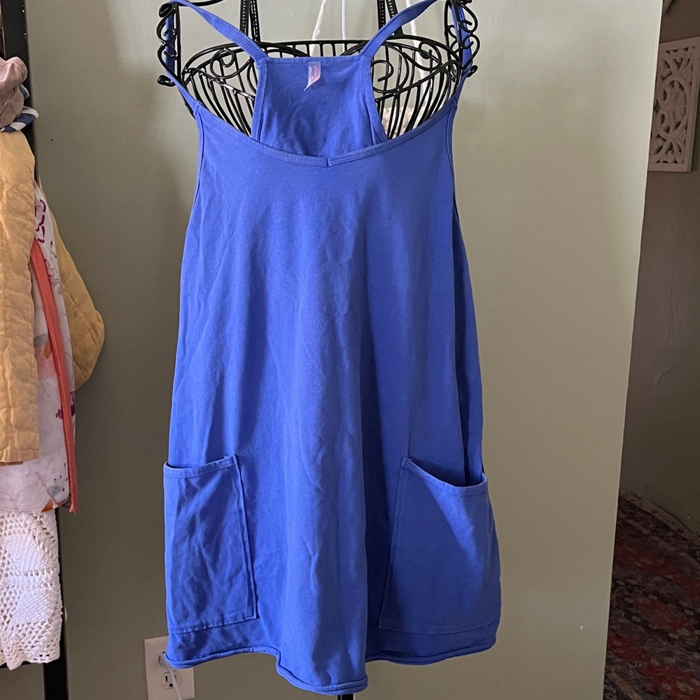 Blue FP Movement Women's Hot Shot Mini Dress